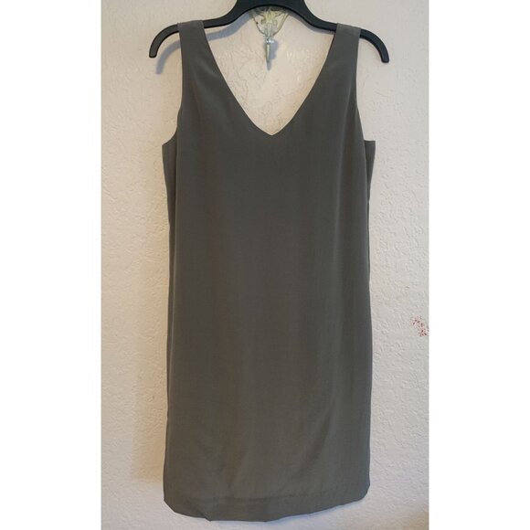 Cynthia Rowley Silk Shift Dress Sleeveless V neck Size 6 - Picture 1 of 7